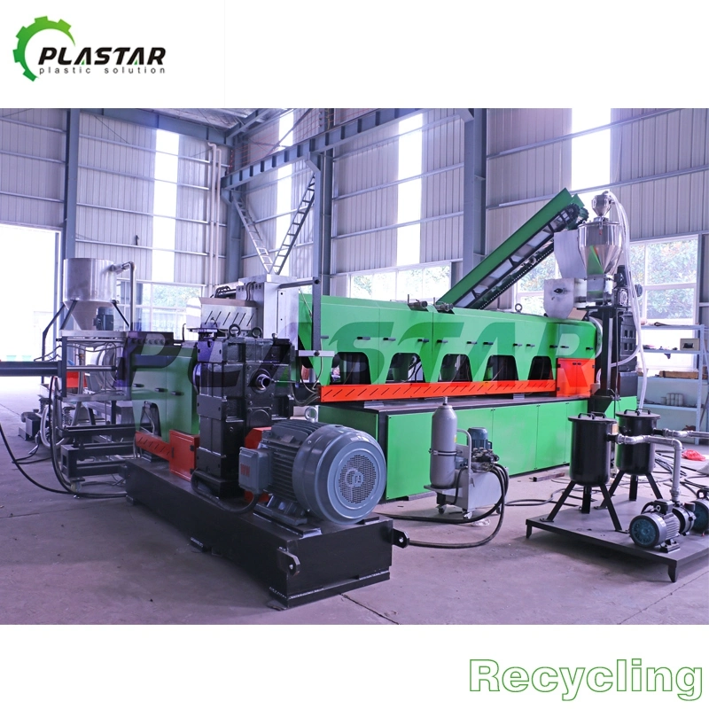 Pet/PP/PE/Agricultural Film/Woven Bag/Nylon/Bottle Flakes/ Pipes Shredder Crusher Washing Machine Plastic Recycling Machine Granulator Pelletizing Machine