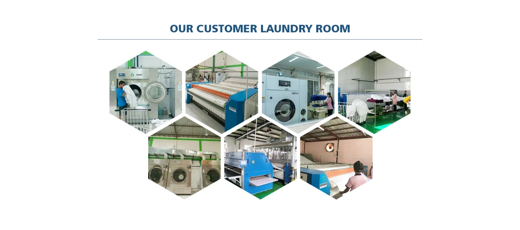 50-150kg Fully Automatic Industrial Washing Machine for Commercial Laundry Equipment Laundry Machine Hotel Washer Dryer Machine