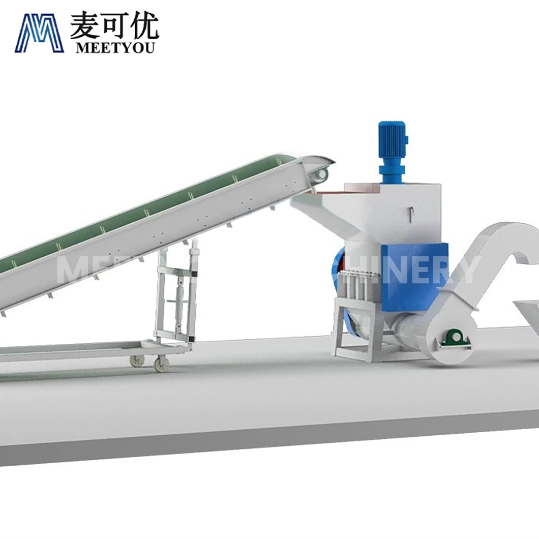 Meetyou Machinery Small Plastic Recycling Washing Plant OEM Custom China Pet Fully Automatic Pet Washing Line High Quality Factory Configure Rinse Tank