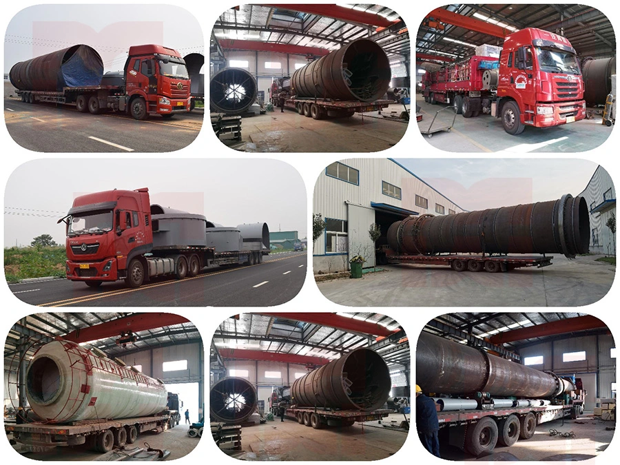 ISO Certificated Rotary Drum Dryer for Drying Fertilizer, Coal Slurry, Chicken Manure, Sawdust, Wood Chips, Ore Powder, Cassava Residue