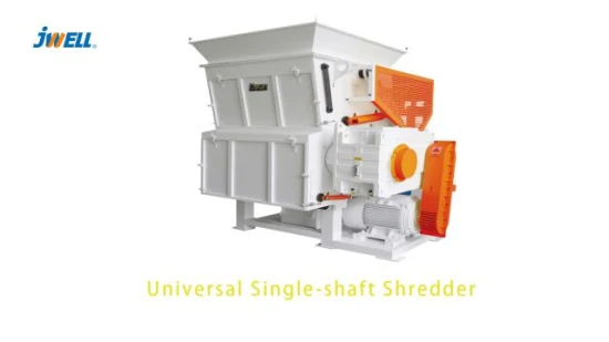 Jwell Plastic Single Shaft Shredder Machine Dyssj Single Shaft Shredder Machine