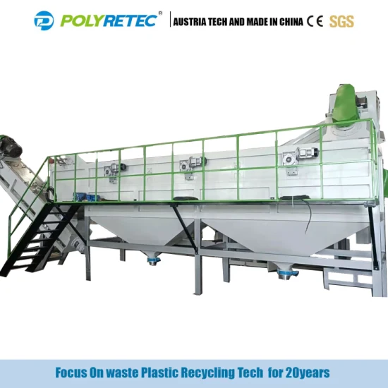 PE-PP-Kunststofffolien-Recycling-Waschanlage der neuen Generation PP-Folien-Recycling-Anlage zum Verkauf für saubere PE-PP-Abfälle